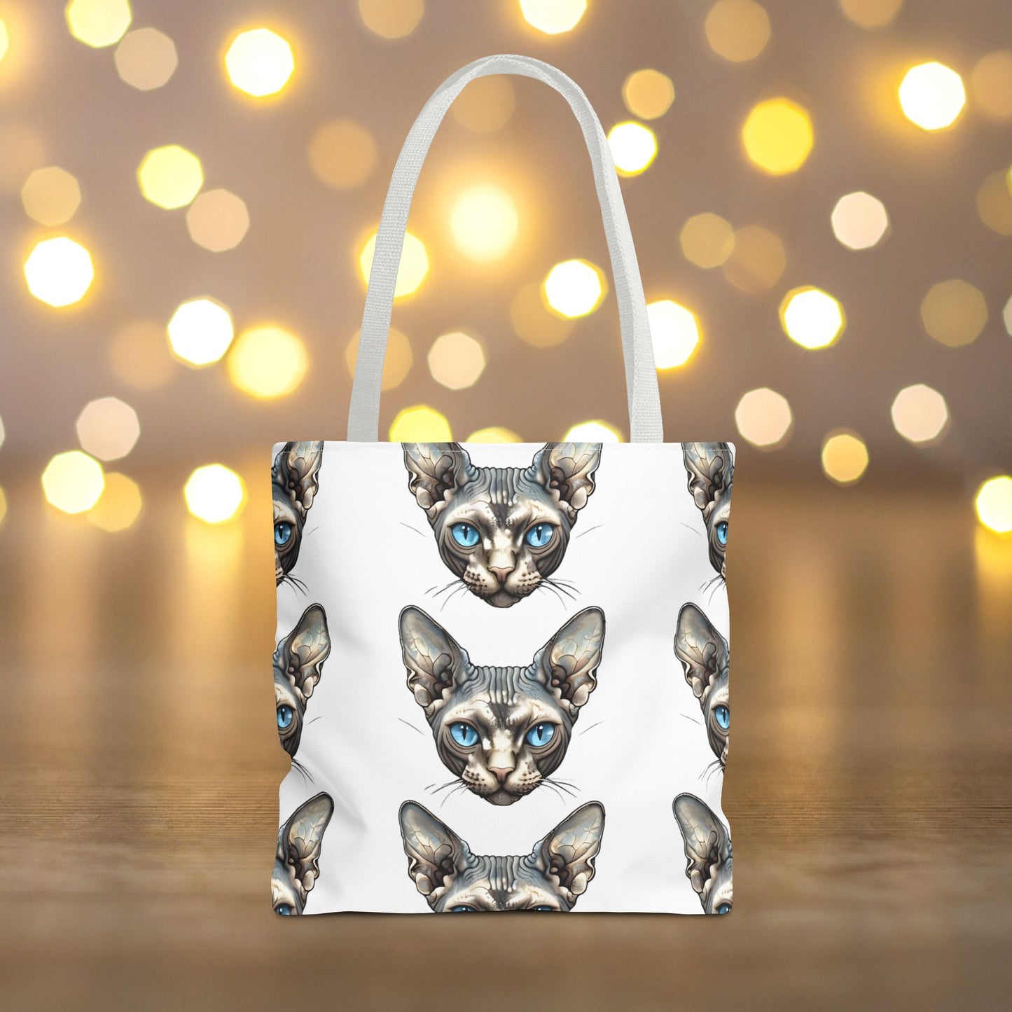 Whimsical Sphynx Cat Tote Bag