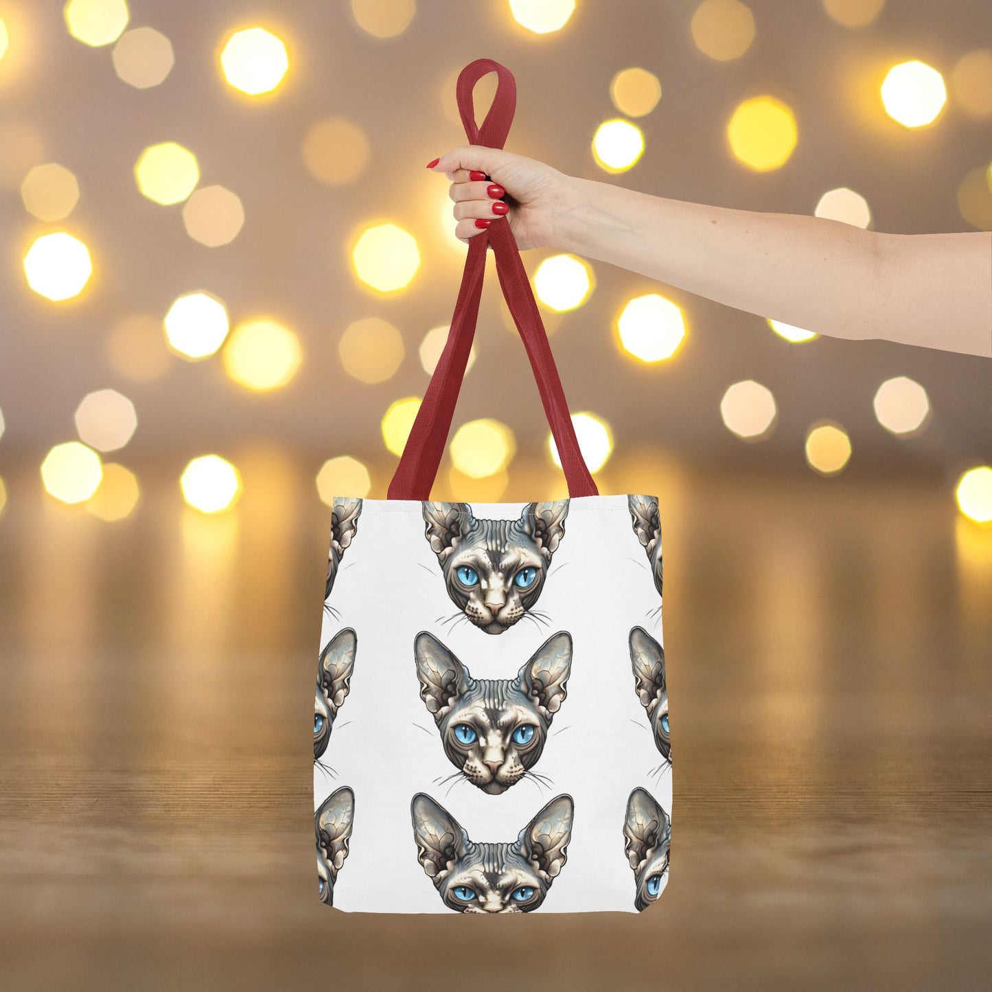 Whimsical Sphynx Cat Tote Bag