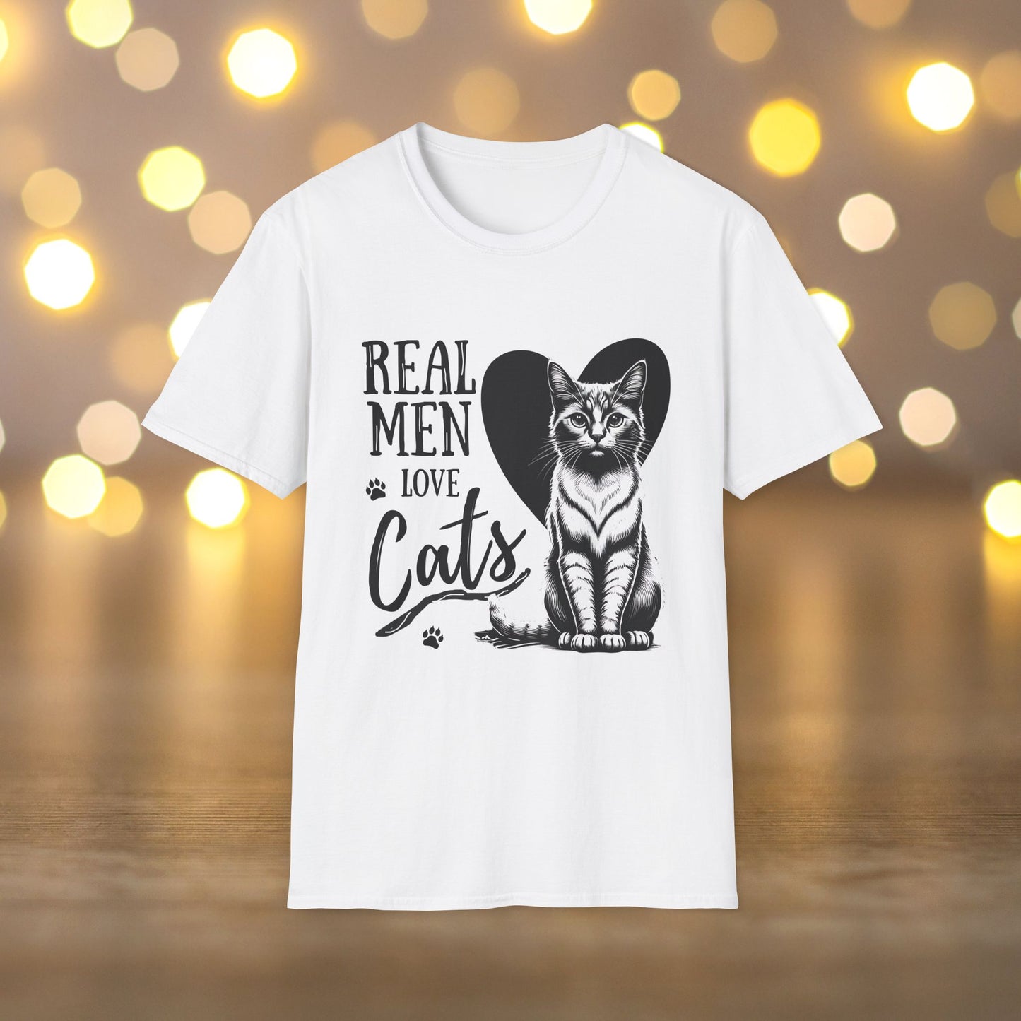 Real Men Love Cats T-Shirt