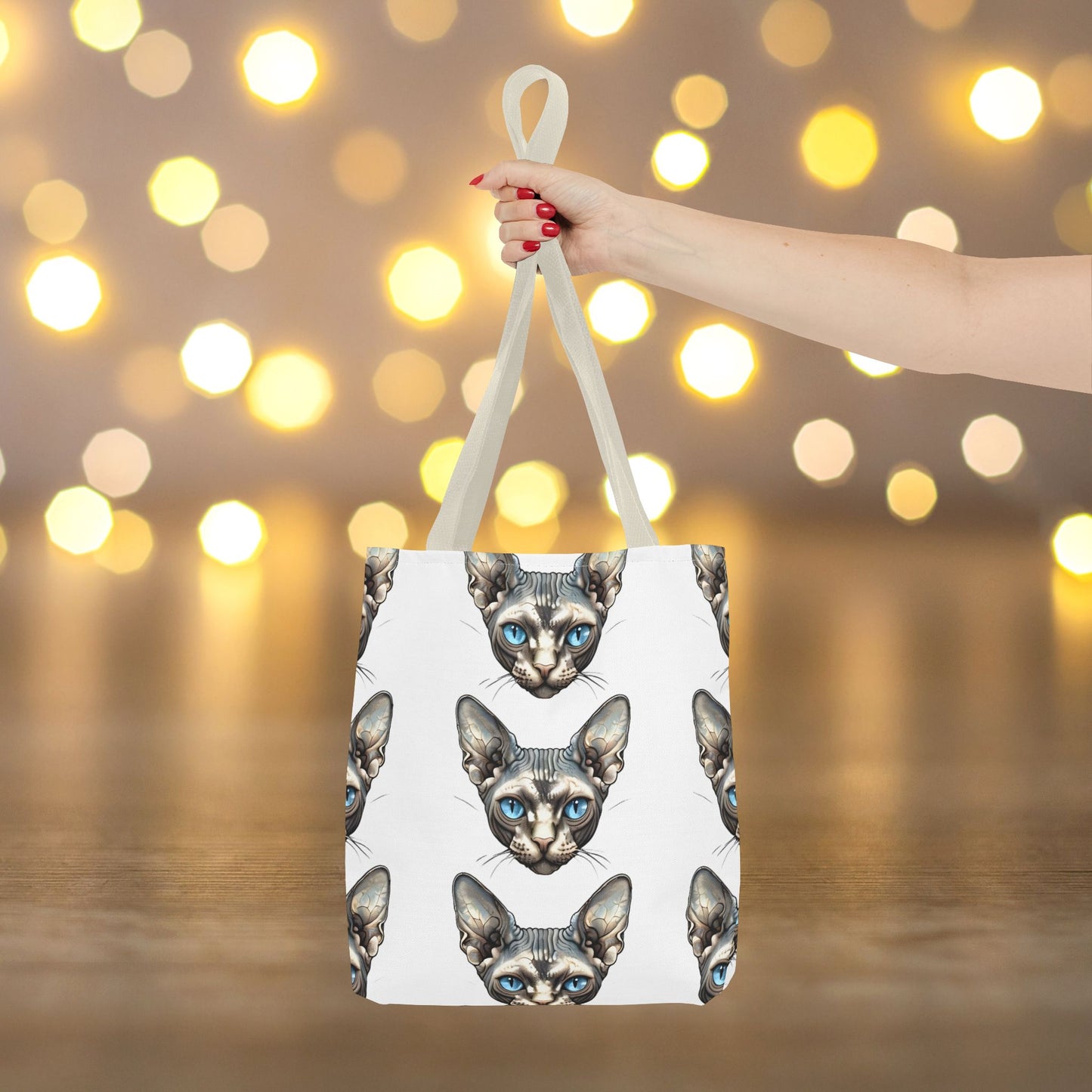 Whimsical Sphynx Cat Tote Bag