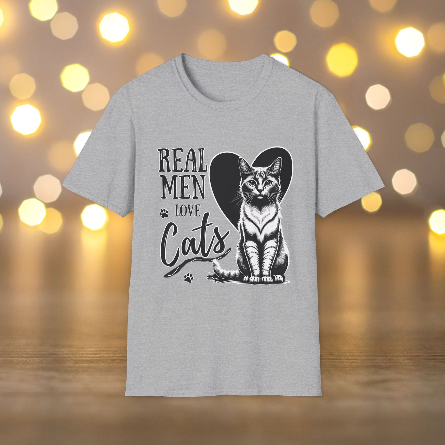 Real Men Love Cats T-Shirt