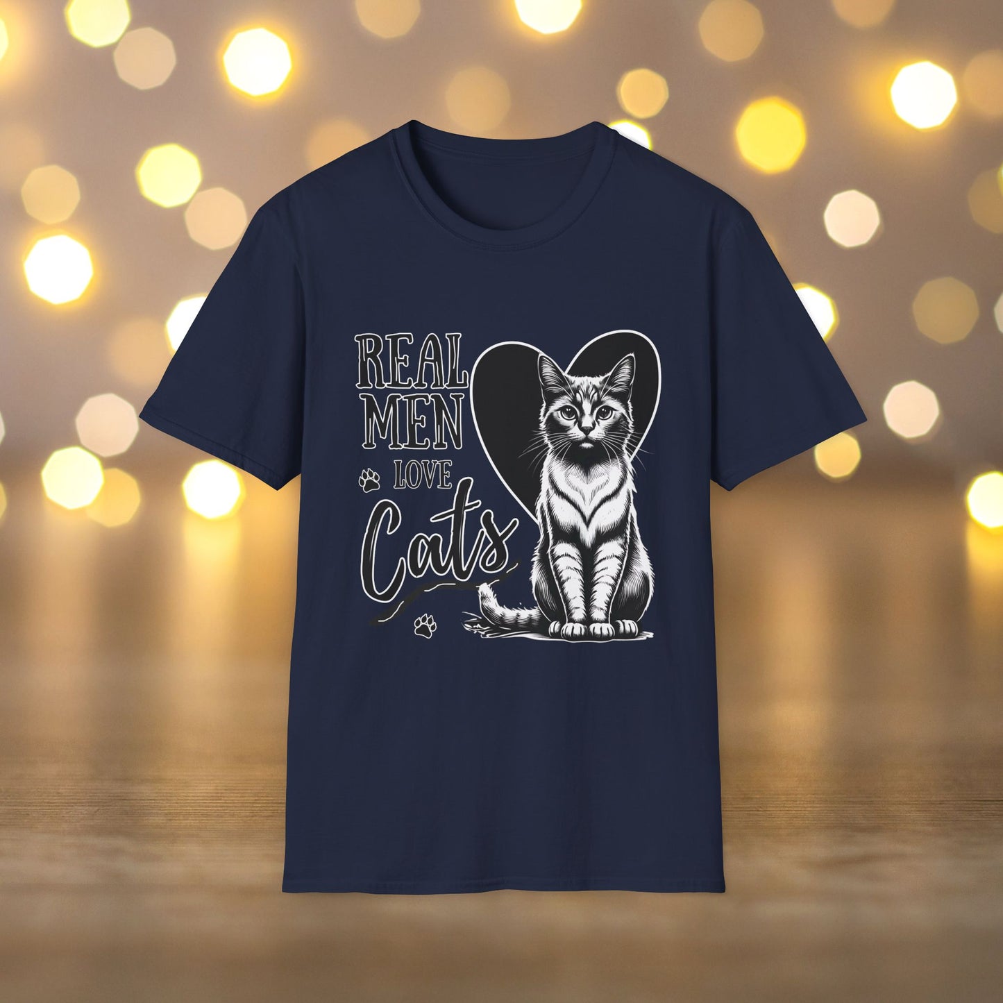 Real Men Love Cats T-Shirt