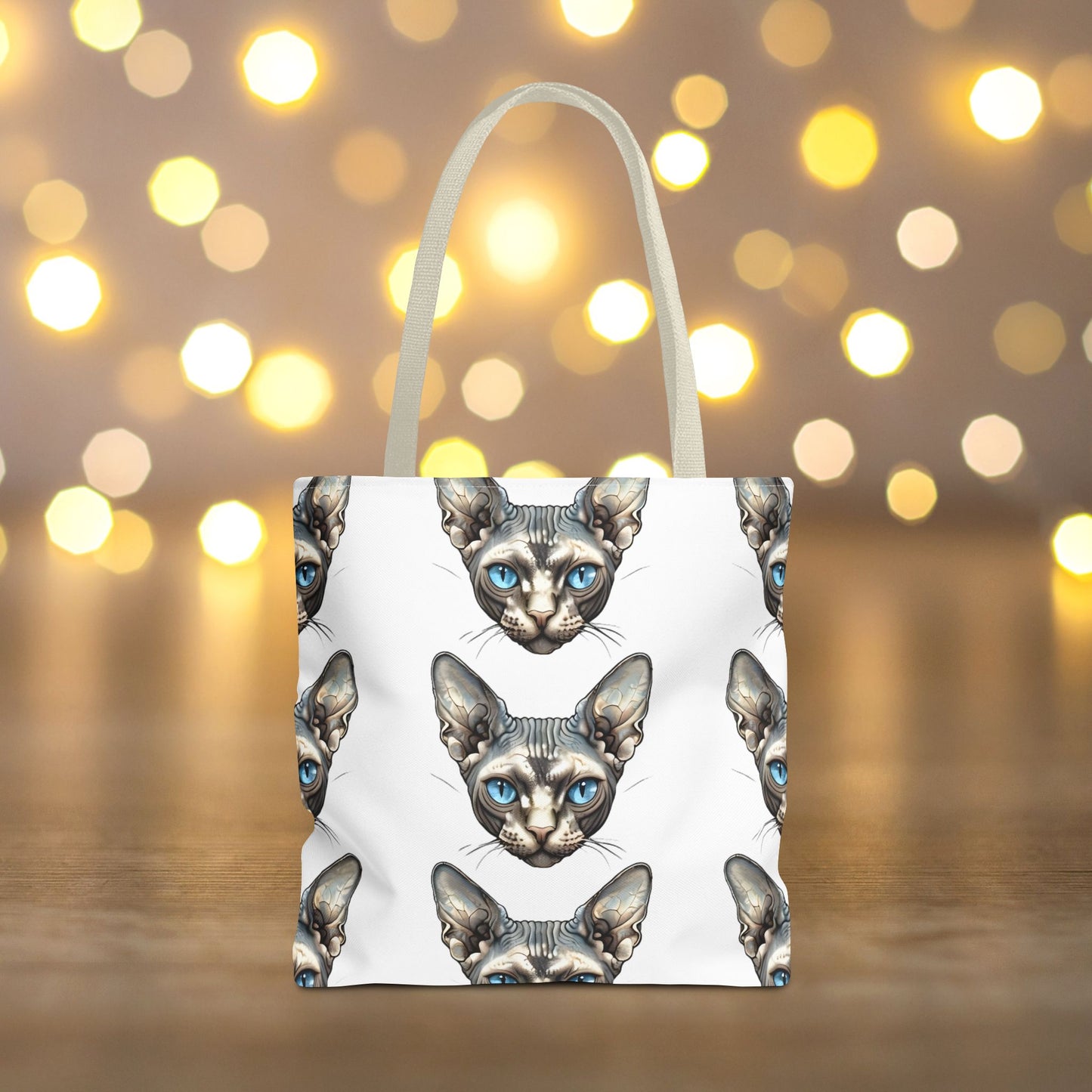 Whimsical Sphynx Cat Tote Bag