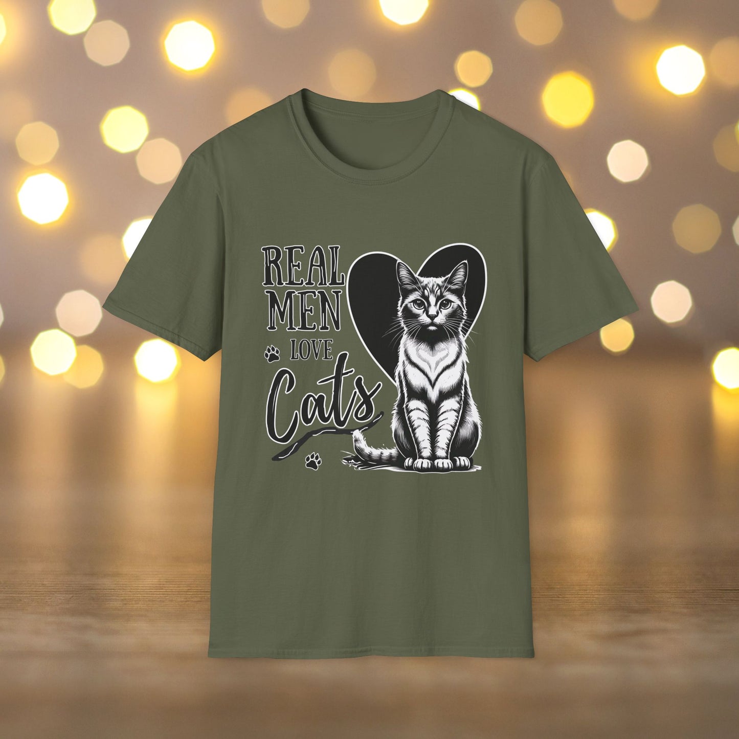 Real Men Love Cats T-Shirt