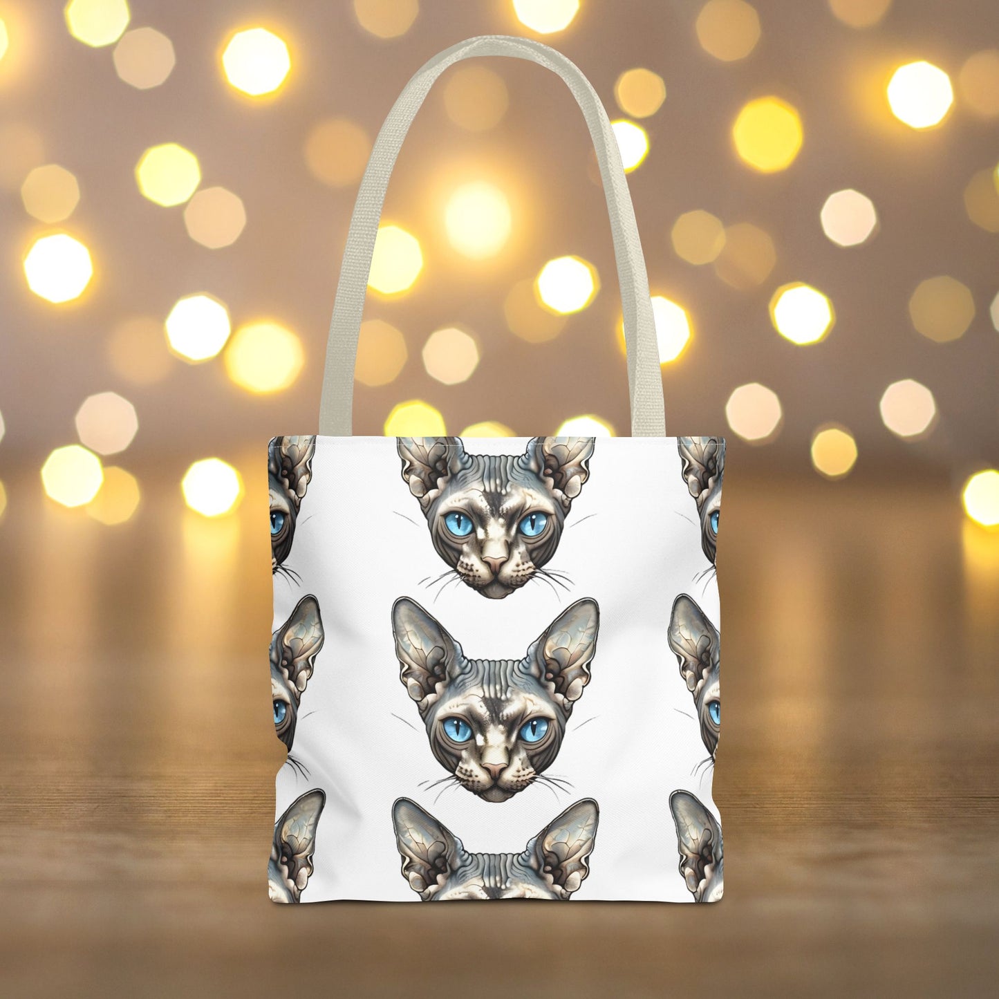 Whimsical Sphynx Cat Tote Bag