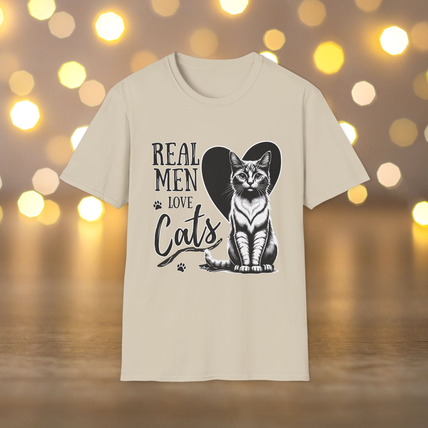 Real Men Love Cats T-Shirt