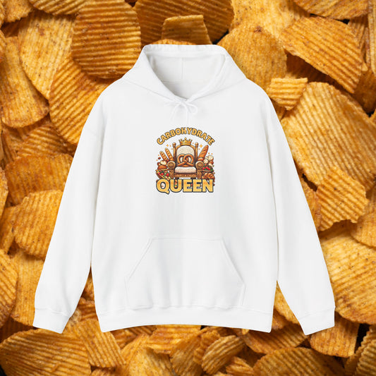 Carbohydrate Queen Hoodie - Unisex Hooded Sweatshirt