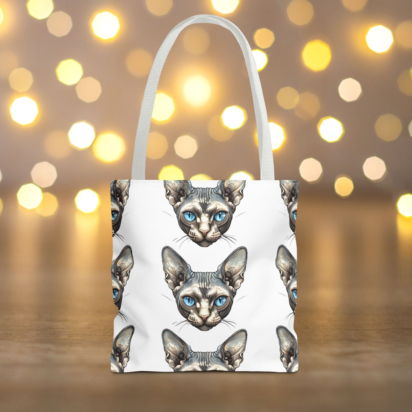 Whimsical Sphynx Cat Tote Bag